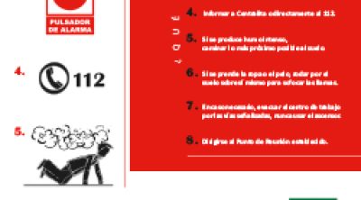 Actuación en Caso de Incendio
