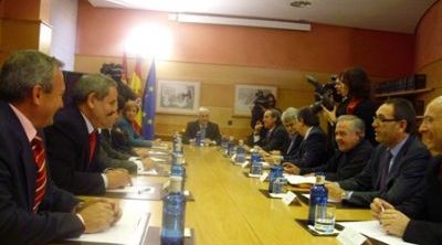 El Presidente de CECAM conoce la propuesta de la reserva de 6.000 hectómetros cúbicos de agua que recogerá el Estatuto