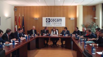 El Comité Ejecutivo de CECAM traslada las preocupaciones del sector empresarial a María Dolores de Cospedal