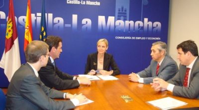 El Presidente de los autónomos de C-LM se reúne con la consejera de Empleo y Economía