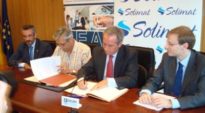 CEAT C-LM y Solimat firman un convenio de colaboración