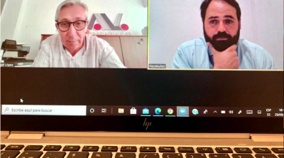 El presidente de CEAT CLM analiza las ayudas por cese de actividad de autónomos con el presidente del PP CLM