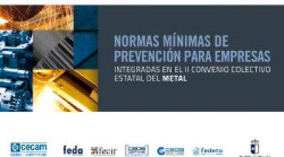 Normas mínimas de PRL para las empresas del sector del metal