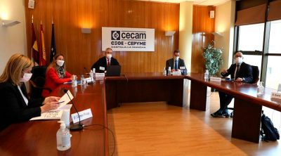 Reunión de trabajo de CECAM con el líder de Ciudadanos en Europa, Luis Garicano