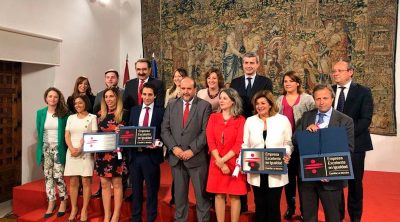 Se entregan los `Distintivos de Excelencia en Igualdad´, de cuya Comisión de Selección CECAM es miembro