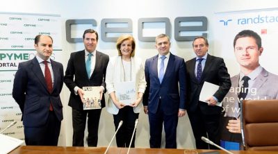 El Presidente de CECAM, Ángel Nicolás, participa en la presentación del Boletín trimestral de Empleo de las Pymes CEPYME-Randstad