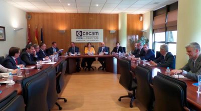 La Consejera de Economía ha participado en la Junta Directiva de CECAM