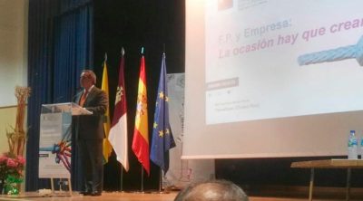 El Presidente de CECAM, Ángel Nicolás, destaca la necesaria vinculación entre Formación Profesional y Empresa