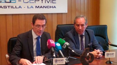 Presentación de los galardonados en los Premios Empresariales CECAM 2017