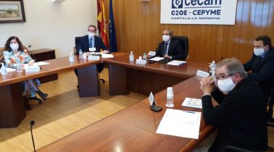 CECAM sigue apostando por el diálogo social para garantizar la recuperación tras un año límite para el tejido productivo de la región