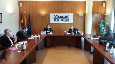 El Presidente de CECAM se reúne con el Presidente del Consejo Social de la UCLM para abordar la colaboración entre universidad y empresa