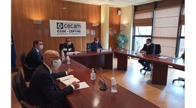 CECAM ABORDA CON EL CONSEJERO DE HACIENDA MÁS FACILIDADES PARA QUE LAS PYMES PUEDAN ACCEDER A LAS LICITACIONES PÚBLICAS