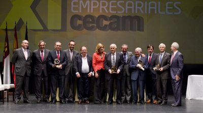 CECAM destaca el papel imprescindible de los empresarios de la región en sus XI Premios Empresariales
