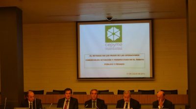 El Vicepresidente de CEPYME y Presidente de CECAM, Ángel Nicolás, señala la morosidad como un factor de pérdida de competitividad empresarial