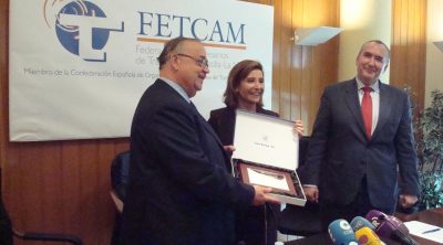 FETCAM reconoce la labor de Marcos Montero al frente de la CETM