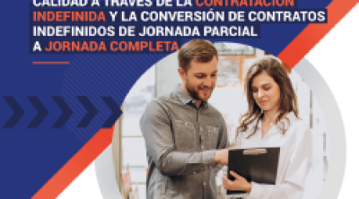 Folleto informativo sobre las subvenciones para favorecer el empleo y la inclusión social a través de empleo estable y de calidad