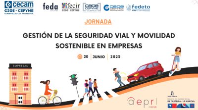 CECAM abordará la `gestión de la seguridad vial y la movilidad sostenible en empresas´ en una jornada con expertos en la materia