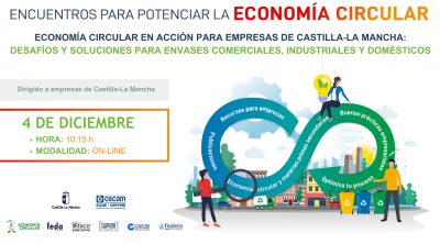 CECAM ofrecerá a las empresas de la región soluciones para envases comerciales, industriales y domésticos, en una jornada online el próximo 4 de diciembre