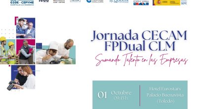 CECAM ANALIZARÁ LOS RETOS DE LA FP DUAL PARA LAS EMPRESAS EN UNA JORNADA CON EXPERTOS EN LA MATERIA